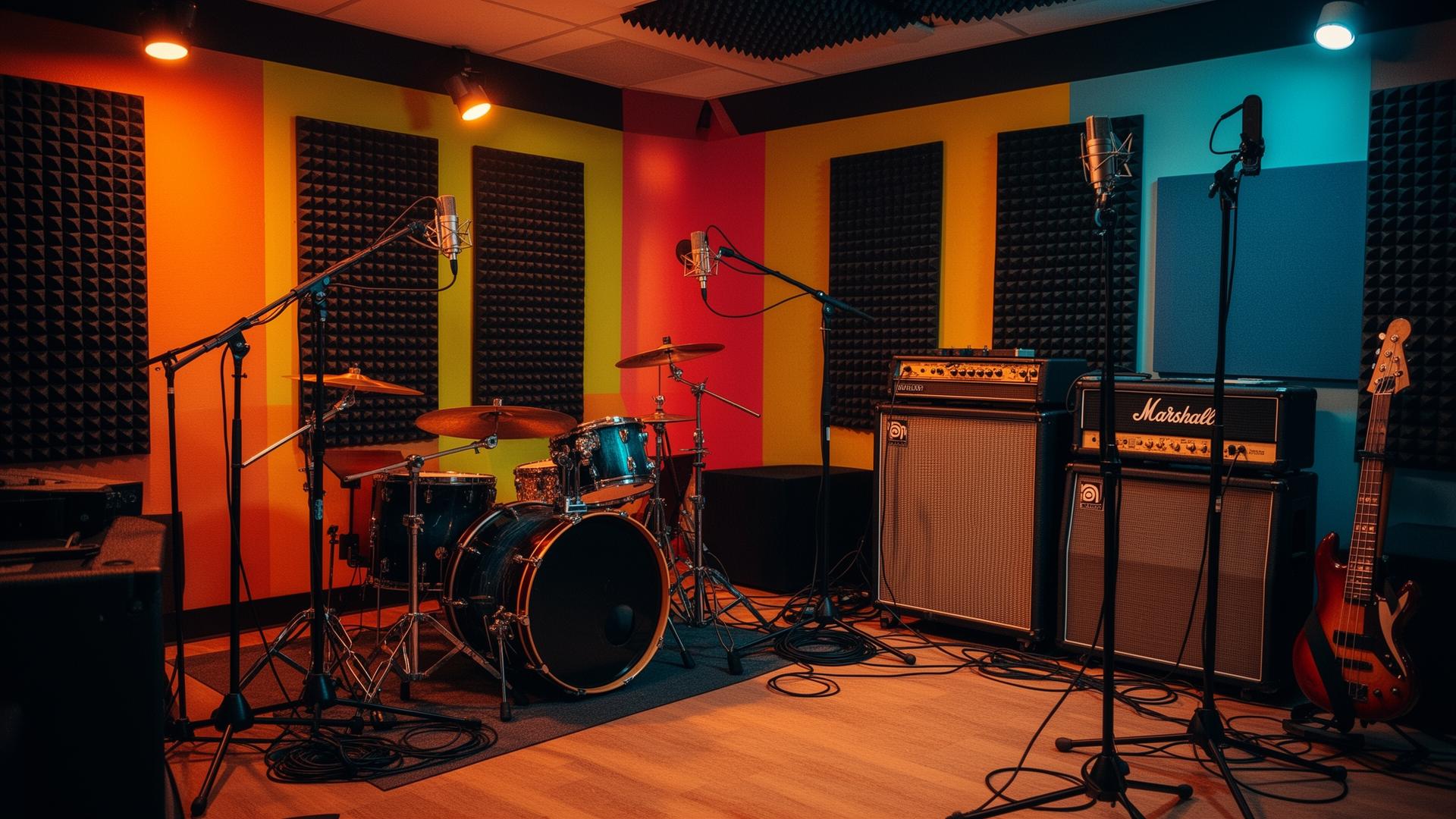 Muziekstudio bij Multi Club
